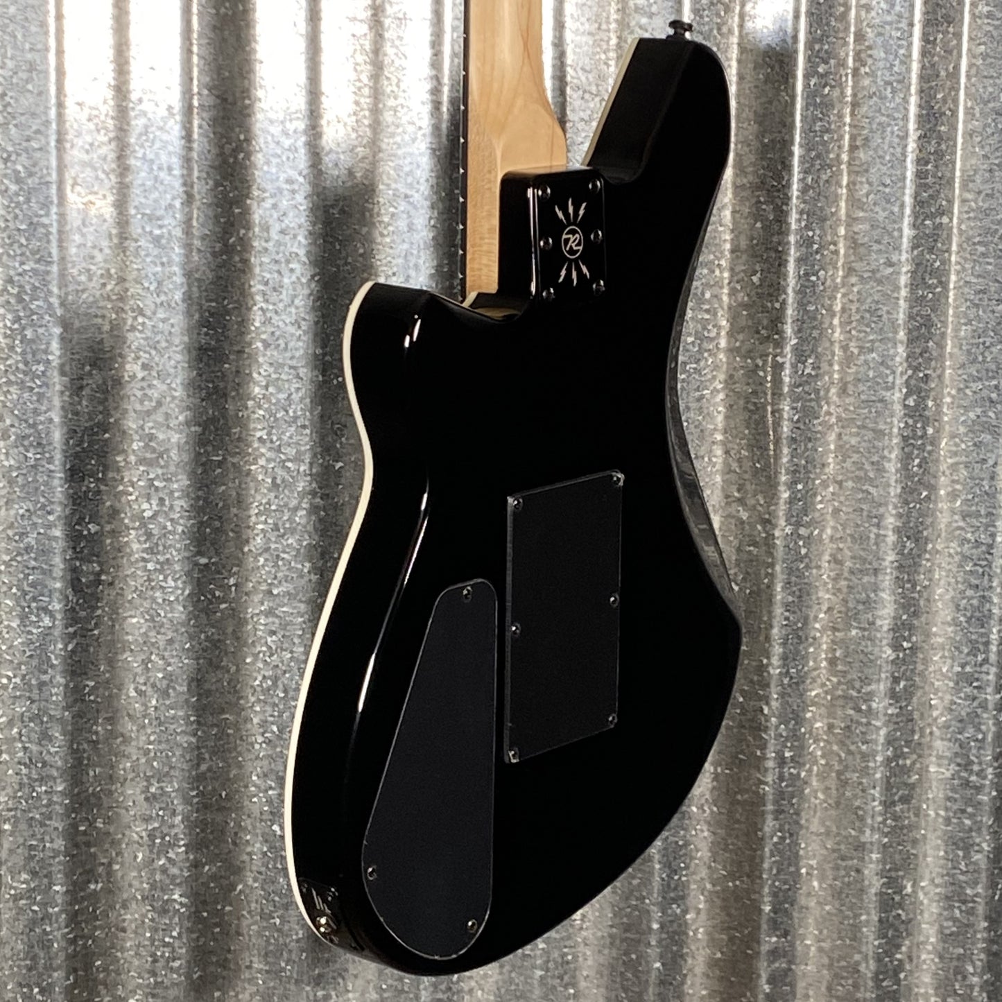 Reverend Kingbolt RA Blackout Edition Midnight Black Railhammer Guitar #66798