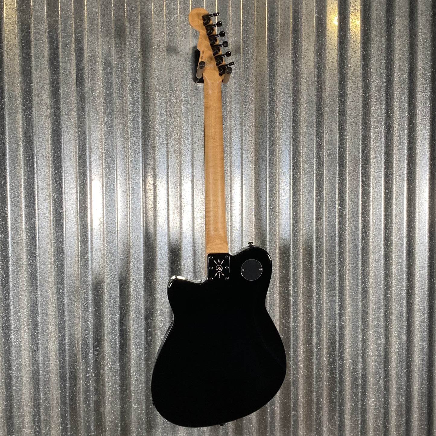 Reverend Charger RA Blackout Edition Midnight Black Railhammer Guitar #66778