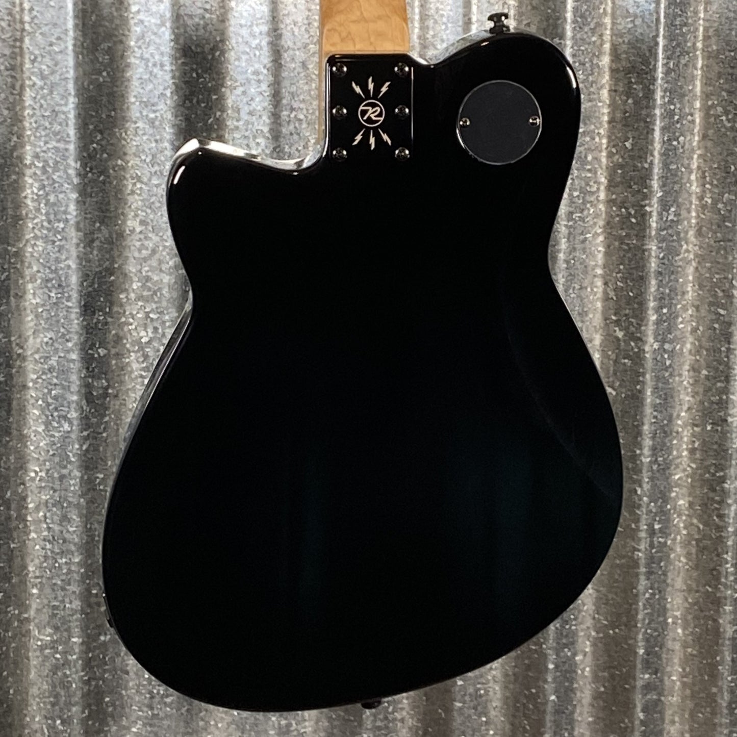 Reverend Charger RA Blackout Edition Midnight Black Railhammer Guitar #66778