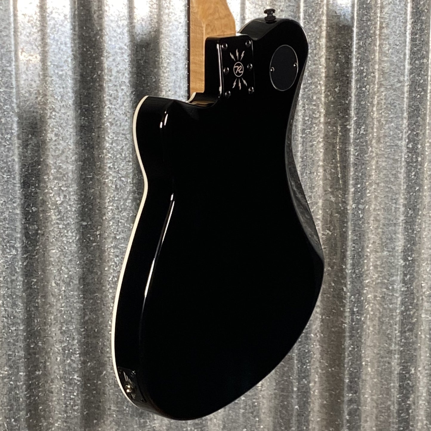 Reverend Charger RA Blackout Edition Midnight Black Railhammer Guitar #66778