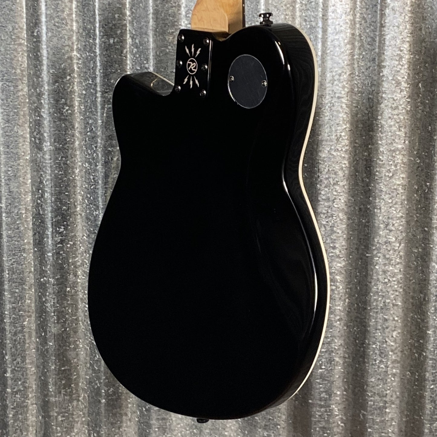 Reverend Charger RA Blackout Edition Midnight Black Railhammer Guitar #66778