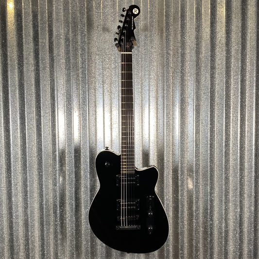 Reverend Charger RA Blackout Edition Midnight Black Railhammer Guitar #66783