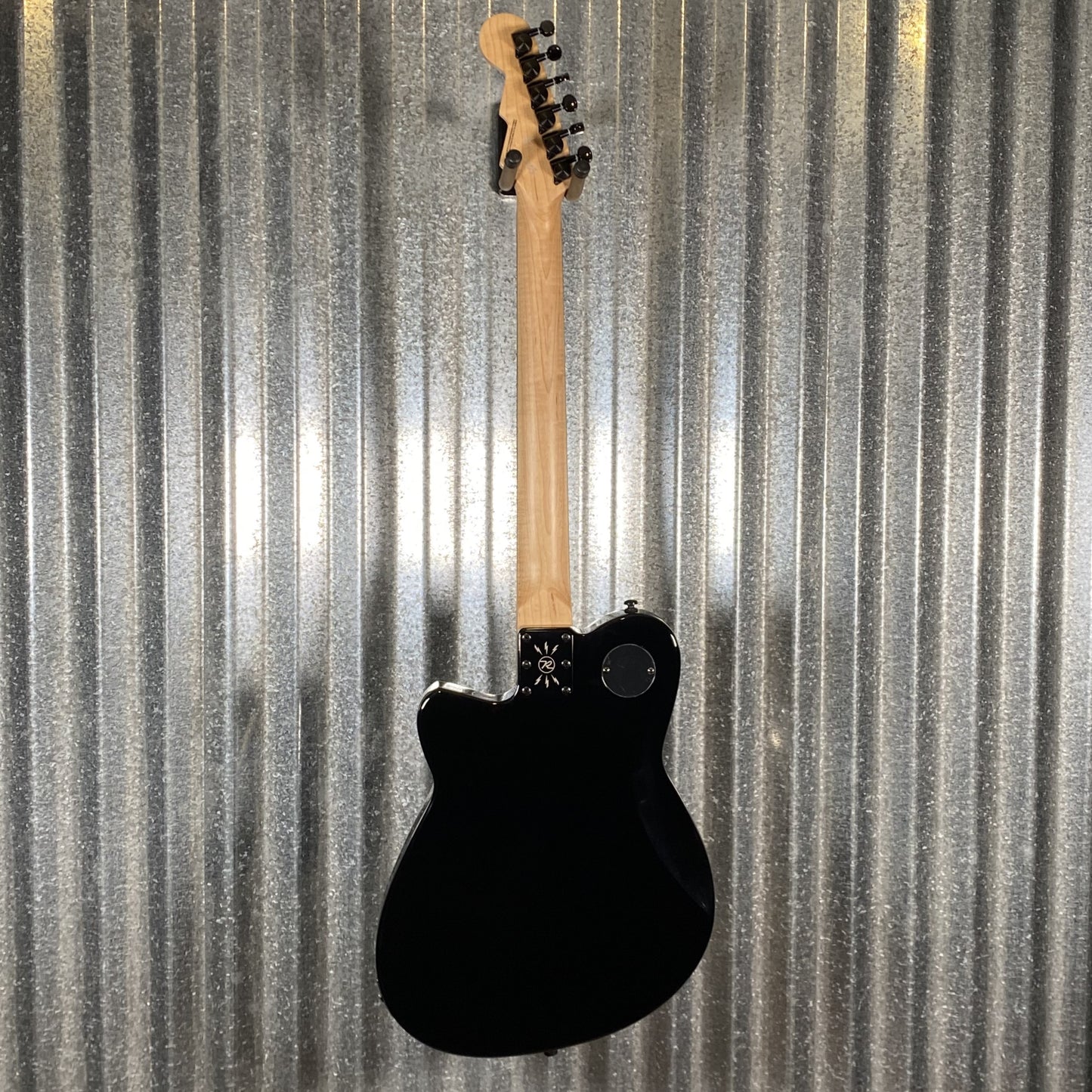 Reverend Charger RA Blackout Edition Midnight Black Railhammer Guitar #66783