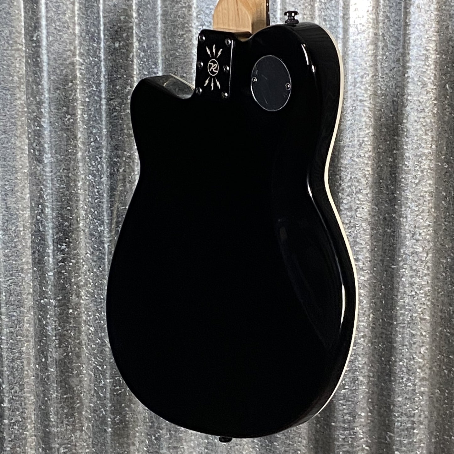 Reverend Charger RA Blackout Edition Midnight Black Railhammer Guitar #66783