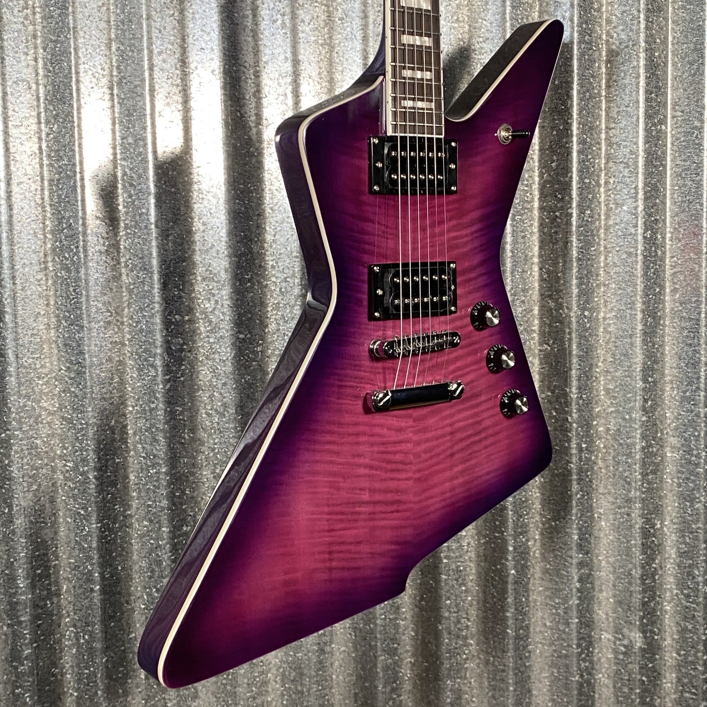 Westcreek Guitars Revenge Explorer Style Transparent Purple #0122 Used