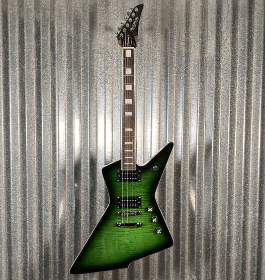 Westcreek Guitars Revenge Explorer Style Transparent Green #0045 Used