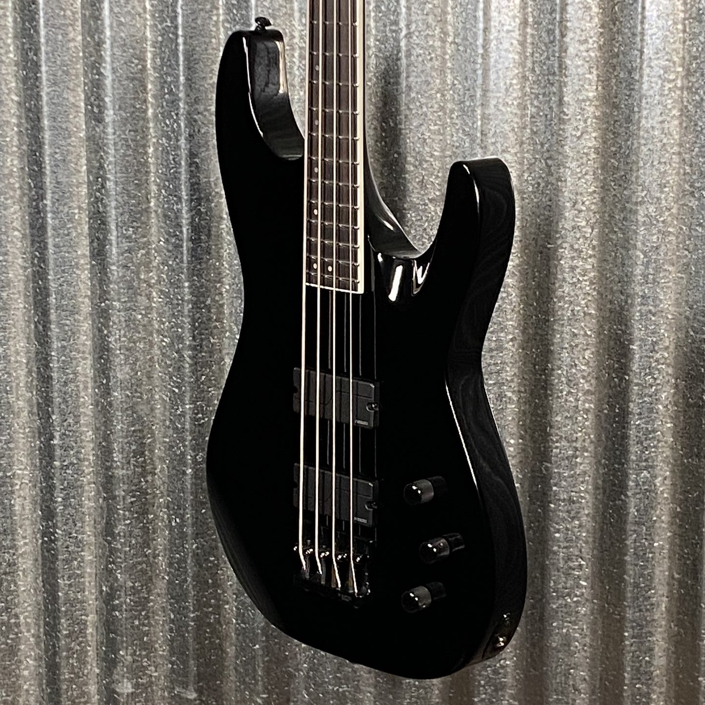 ESP LTD M-1004 4 String Bass Black LM1004BLK #0696 Used