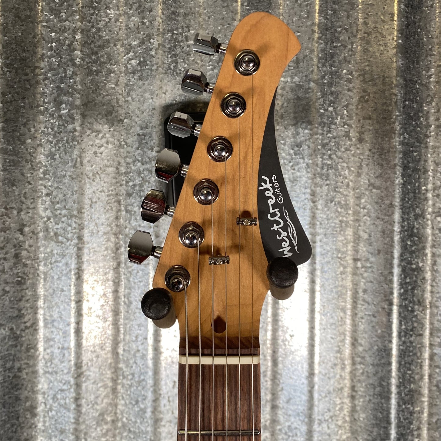 Westcreek Guitars JX-20 HSS Strat Style Native Black White #0247 Used