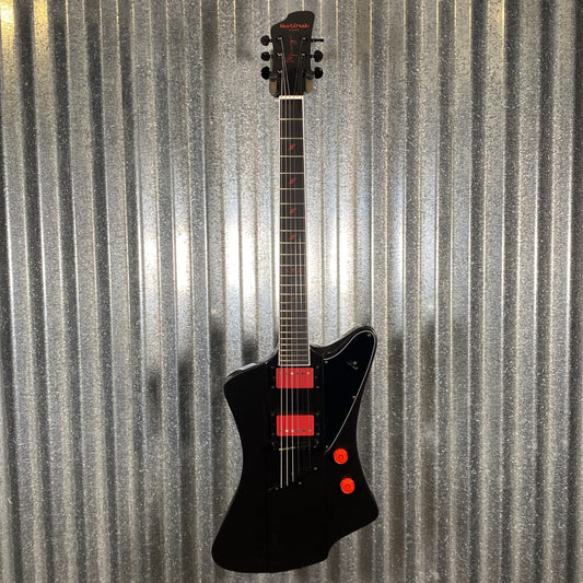 Westcreek Guitars Mirage T Bird Style Dual Humbucker Black #0025 Used