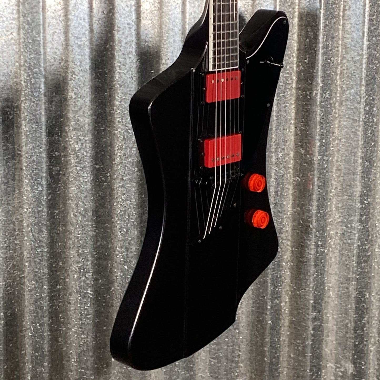 Westcreek Guitars Mirage T Bird Style Dual Humbucker Black #0025 Used
