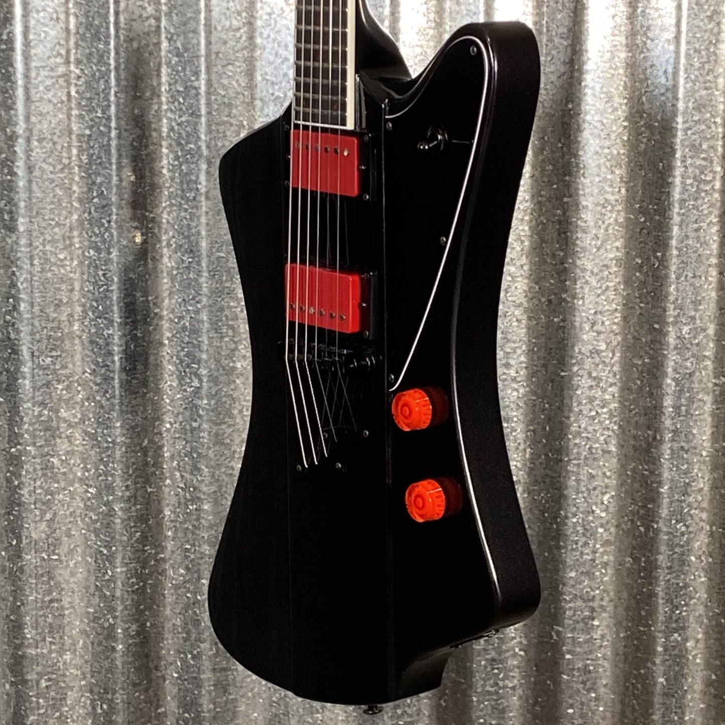Westcreek Guitars Mirage T Bird Style Dual Humbucker Black #0025 Used