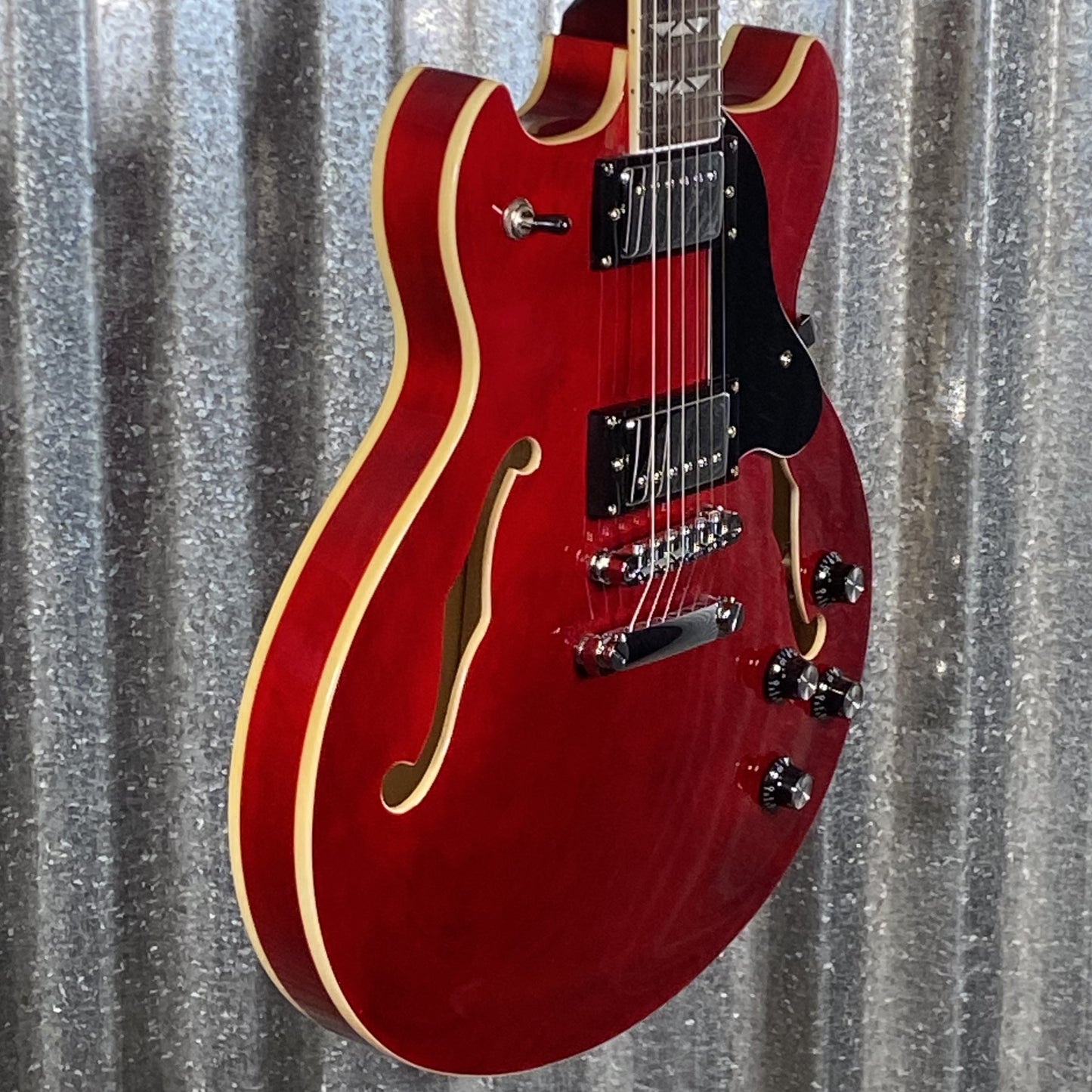 Westcreek Guitars 333 Semi Hollow Body Double Cutaway Red #0073 Used