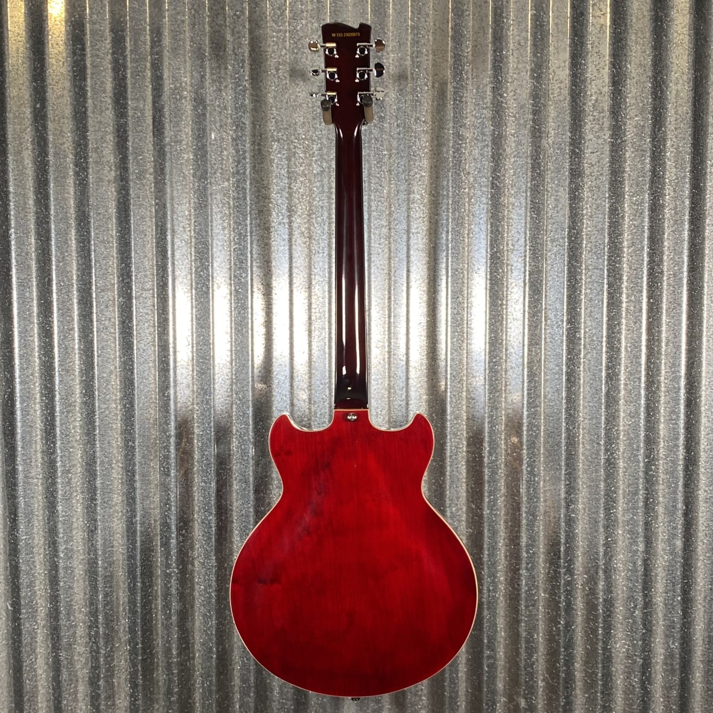 Westcreek Guitars 333 Semi Hollow Body Double Cutaway Red #0073 Used