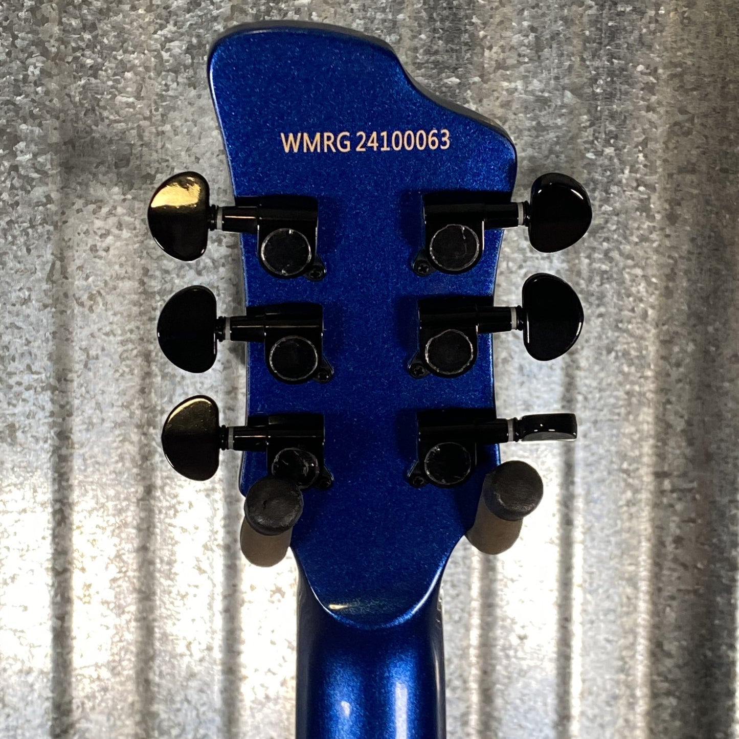 Westcreek Guitars Mirage T Bird Style Dual Humbucker Guitar Blue #0063 Used
