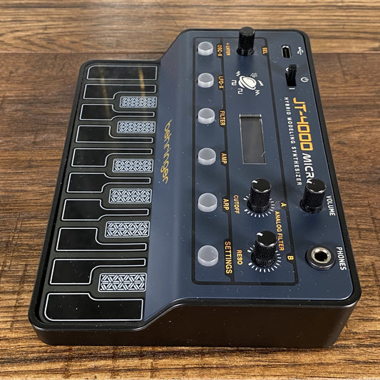 Behringer JT-4000 Micro 4 Voice Hybrid Modeling Synthesizer Used