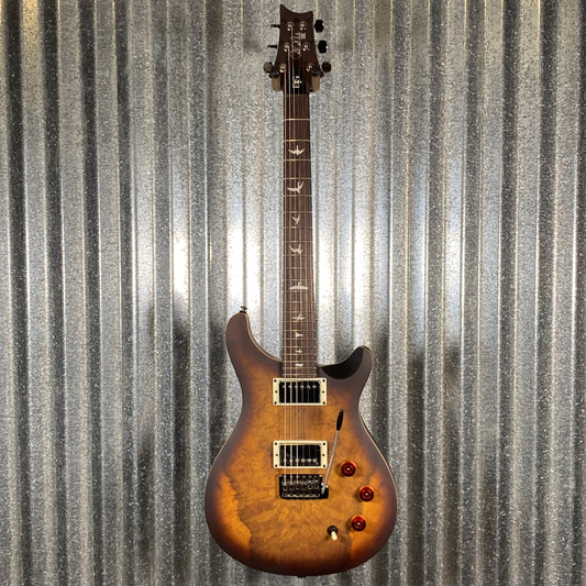 PRS Paul Reed Smith SE Exotic DGT Laurel Burl McCarty Tobacco Burst Guitar & Bag #2998