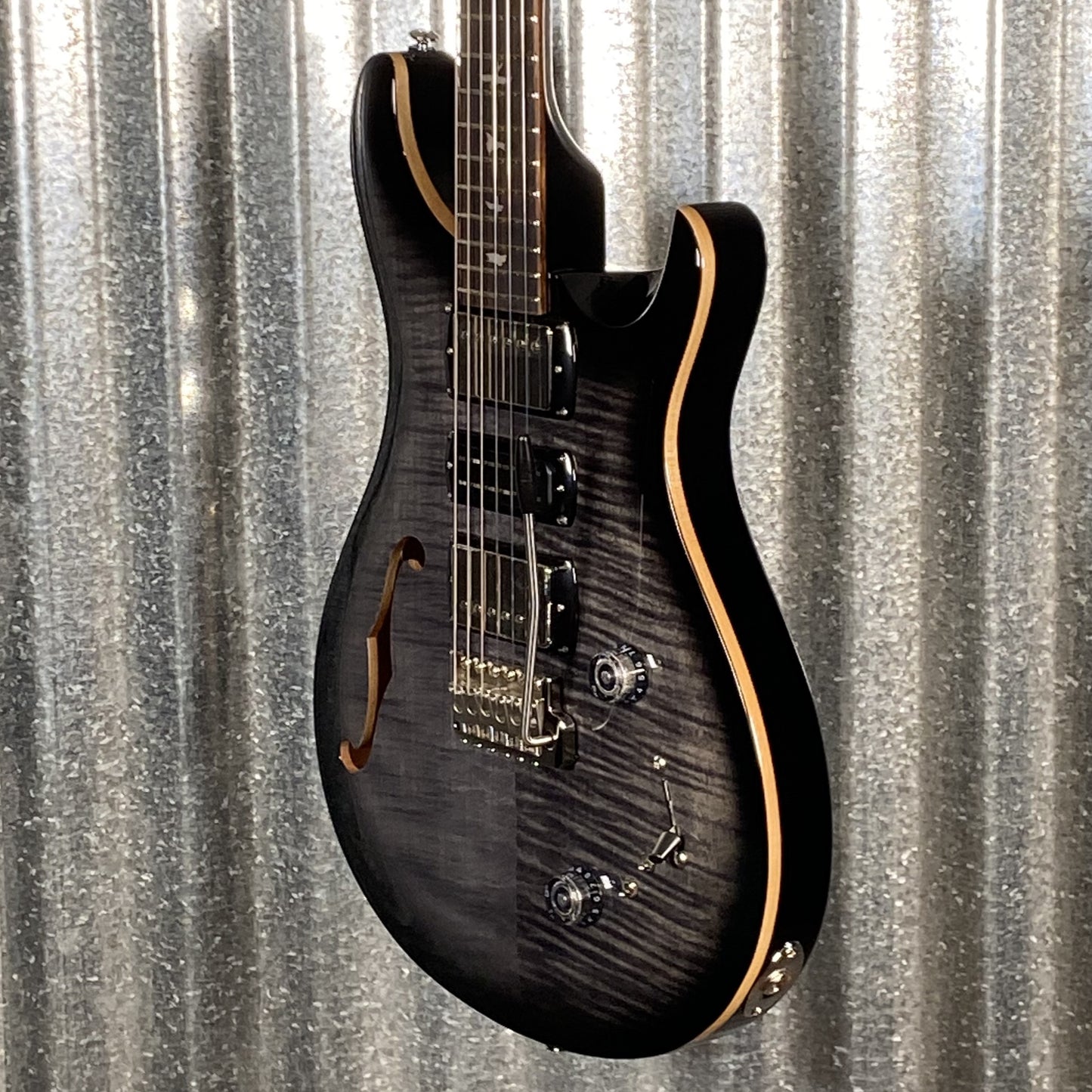 PRS Paul Reed Smith SE Special Semi Hollow Charcoal Burst Guitar & Bag #5193