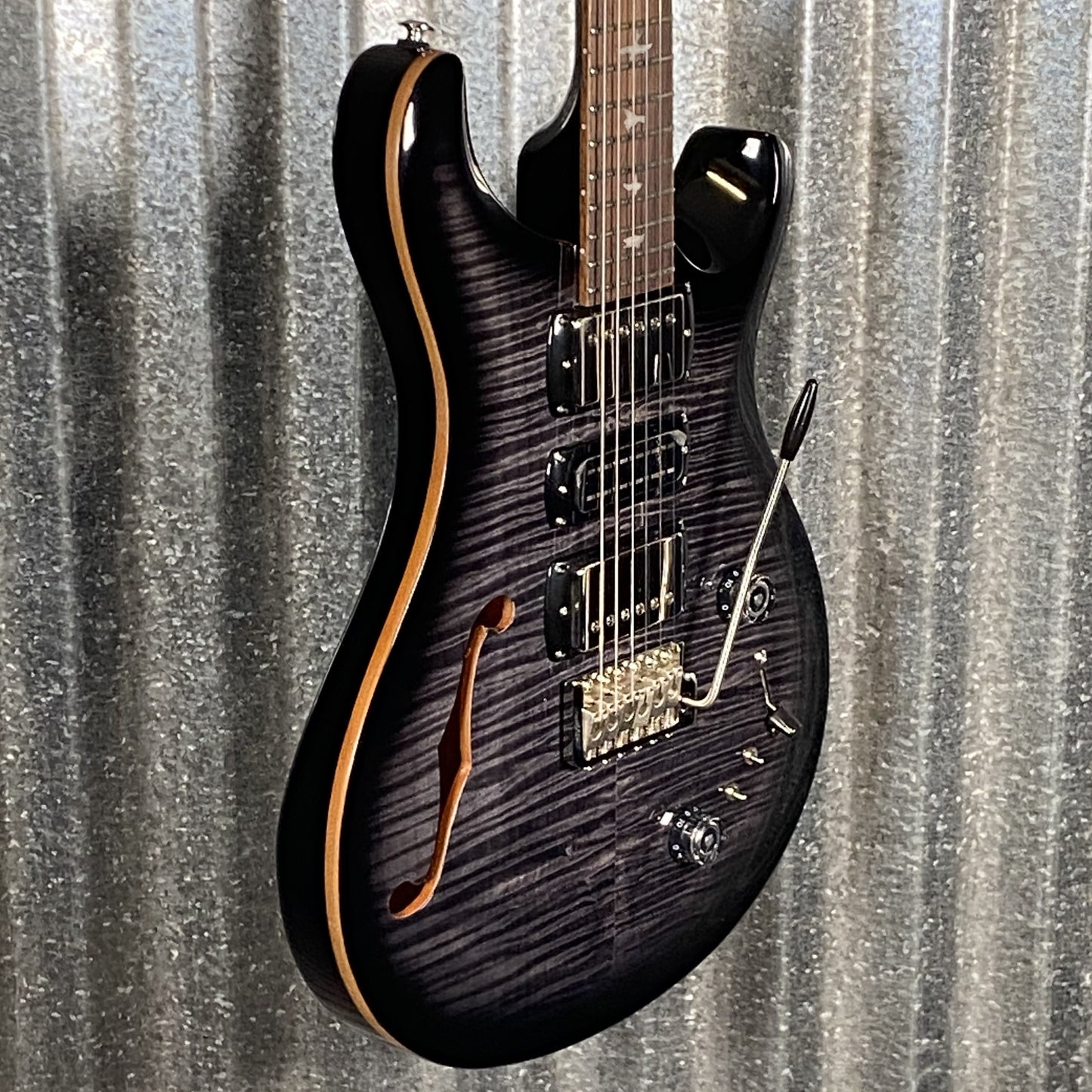 PRS Paul Reed Smith SE Special Semi Hollow Charcoal Burst Guitar & Bag #6046