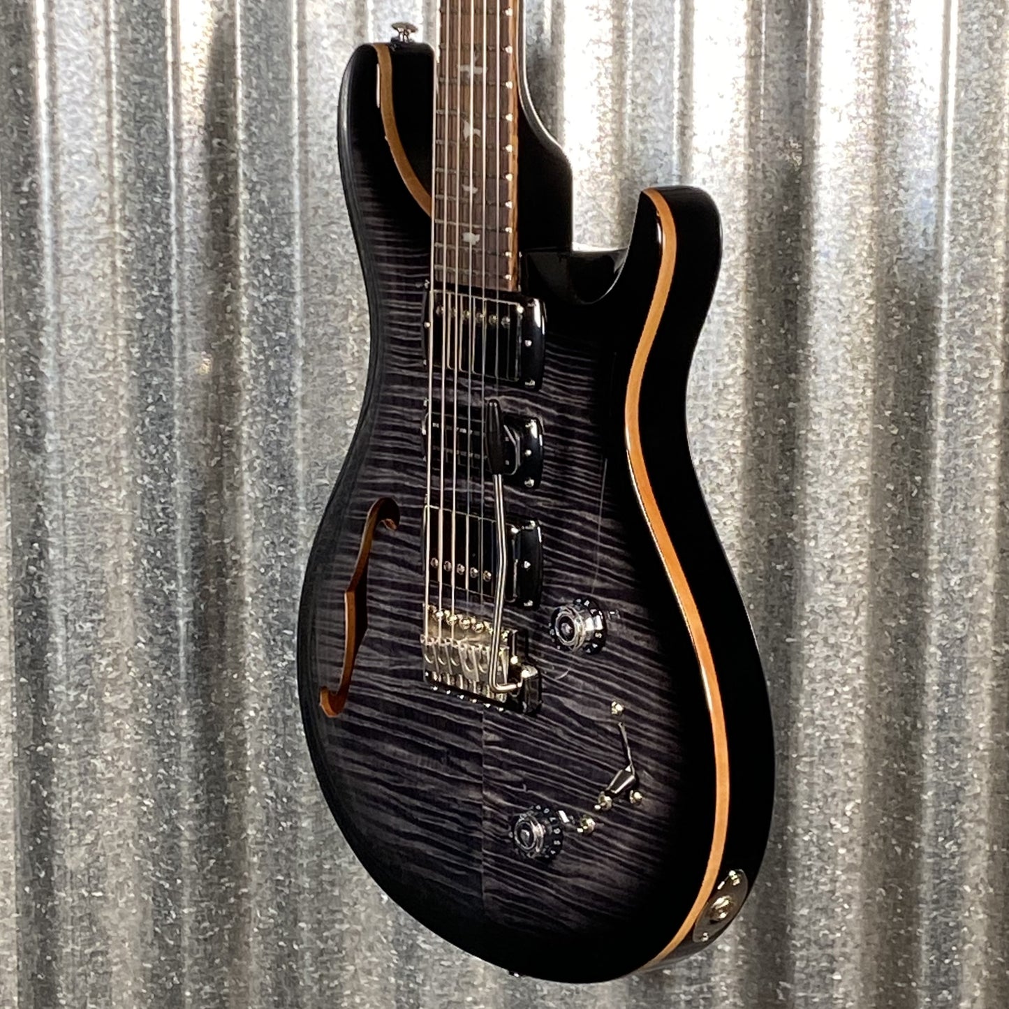 PRS Paul Reed Smith SE Special Semi Hollow Charcoal Burst Guitar & Bag #6046