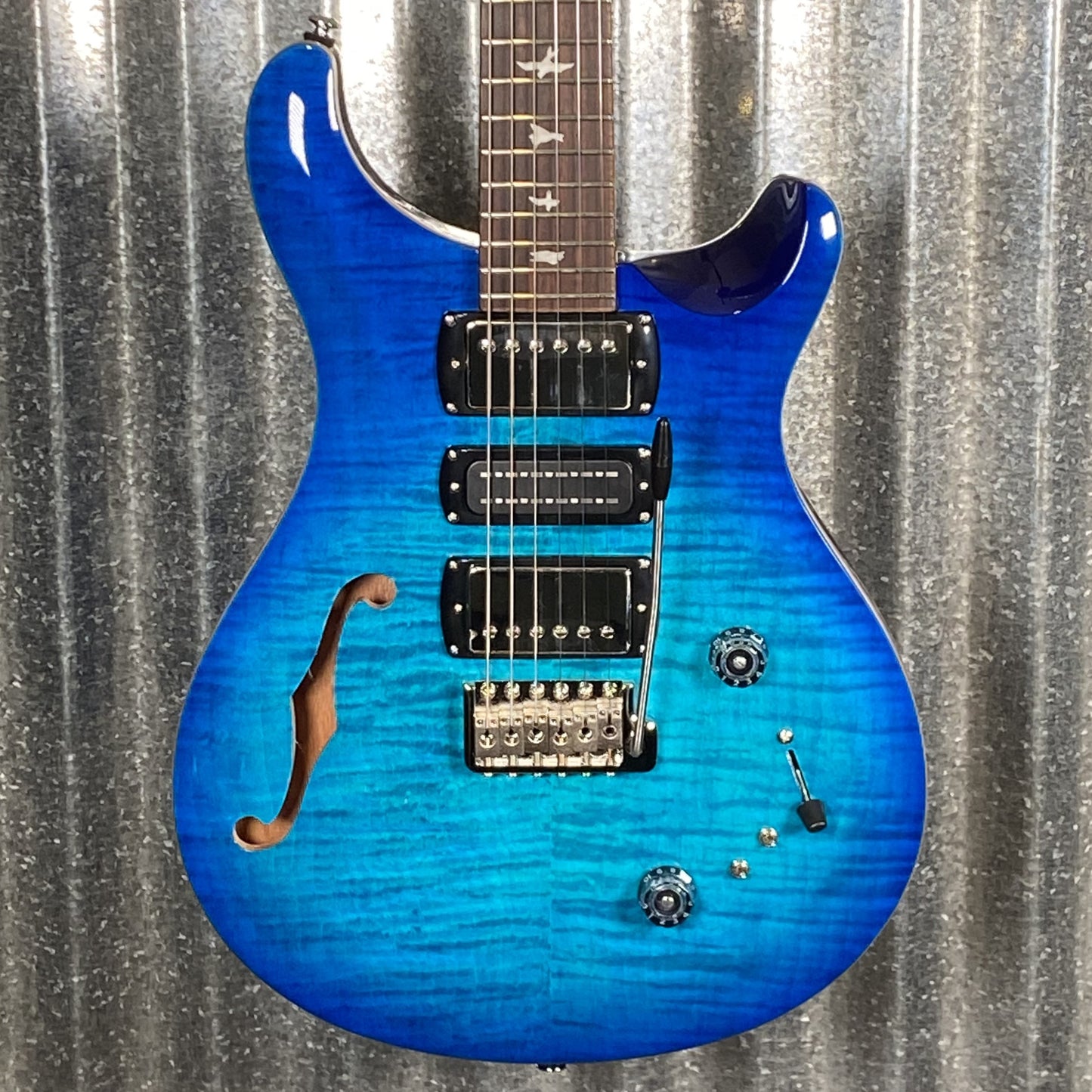 PRS Paul Reed Smith SE Special Semi Hollow Lake Blue Guitar & Bag #0713