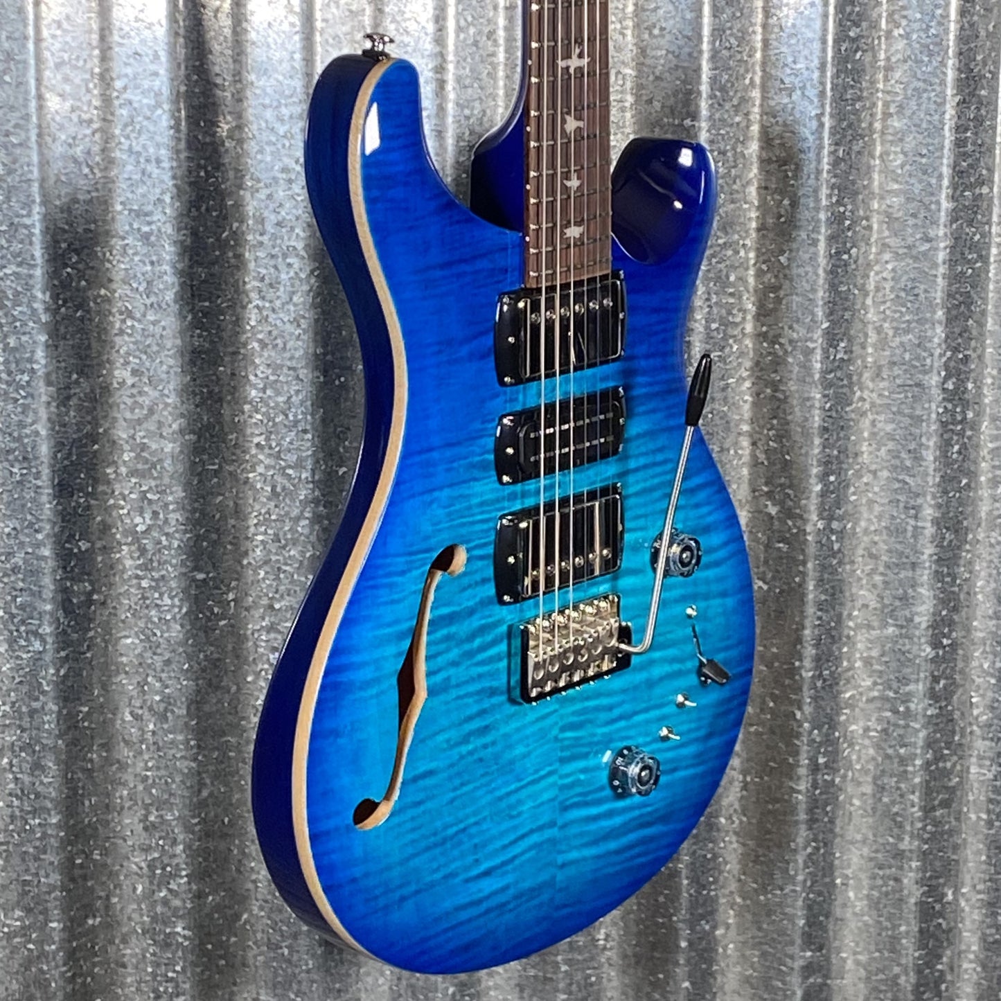 PRS Paul Reed Smith SE Special Semi Hollow Lake Blue Guitar & Bag #0713