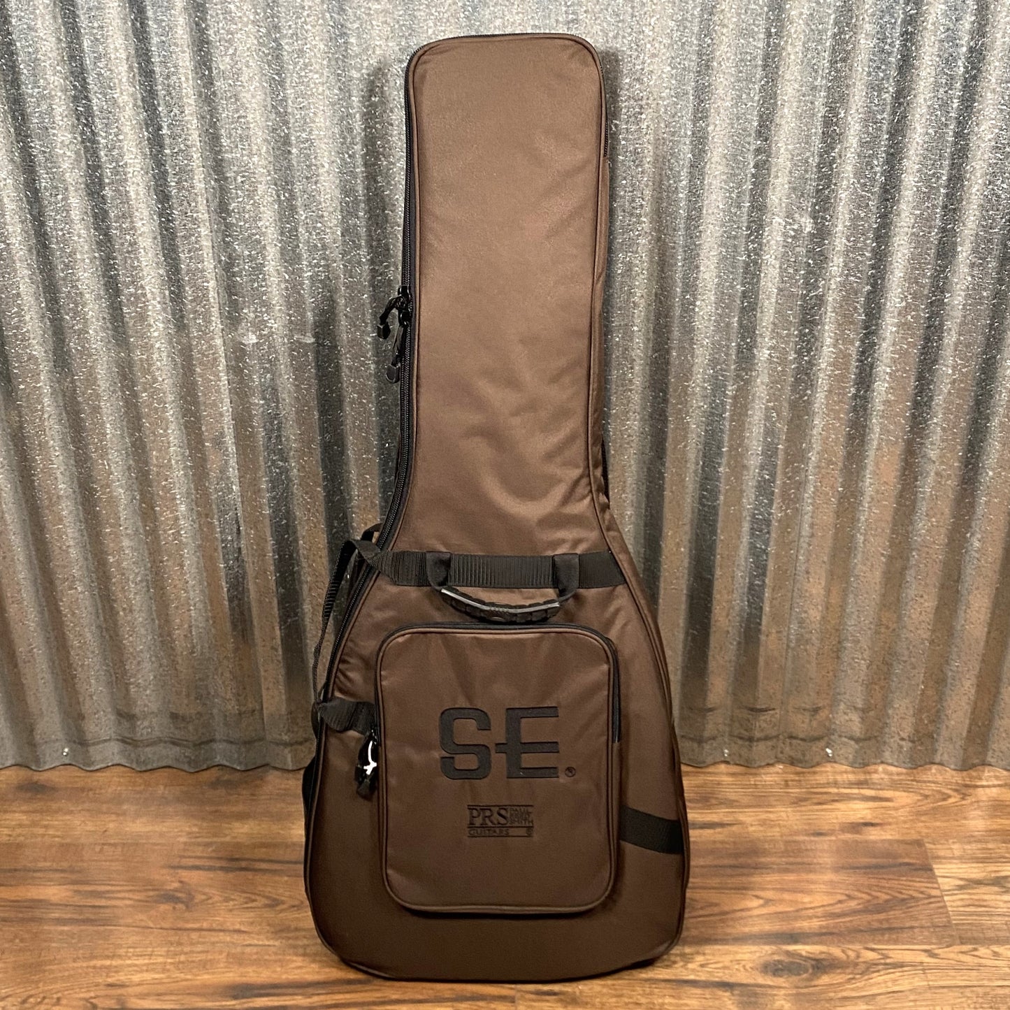 PRS Paul Reed Smith SE Studio Orange Tiger Smokeburst Guitar & Bag #5387