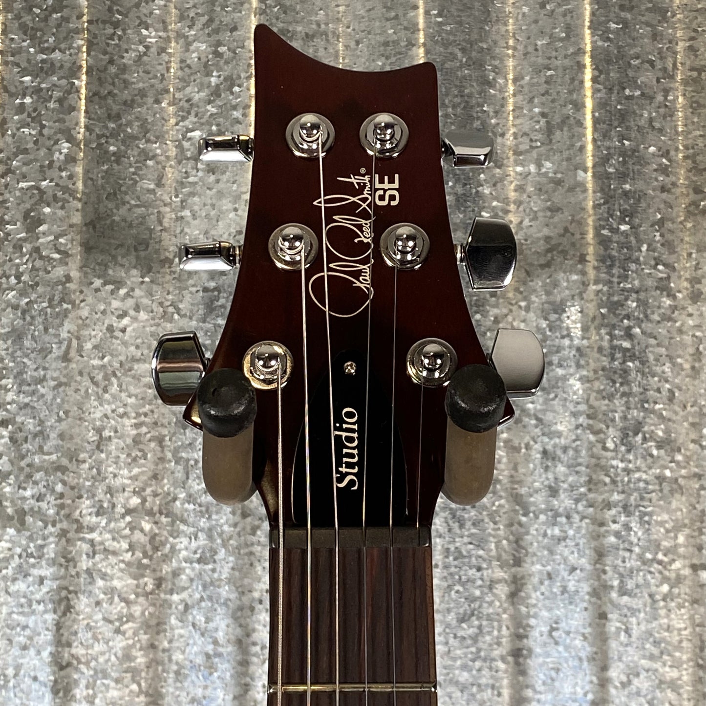 PRS Paul Reed Smith SE Studio Orange Tiger Smokeburst Guitar & Bag #5387