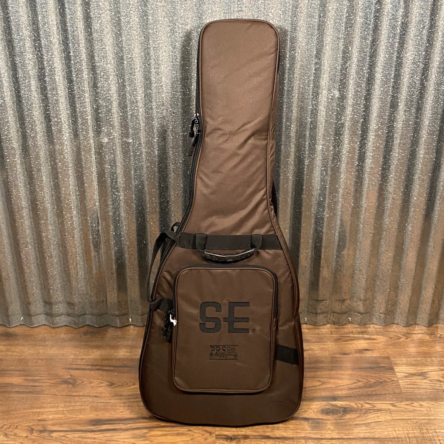 PRS Paul Reed Smith SE Studio Orange Tiger Smokeburst Guitar & Bag #7829