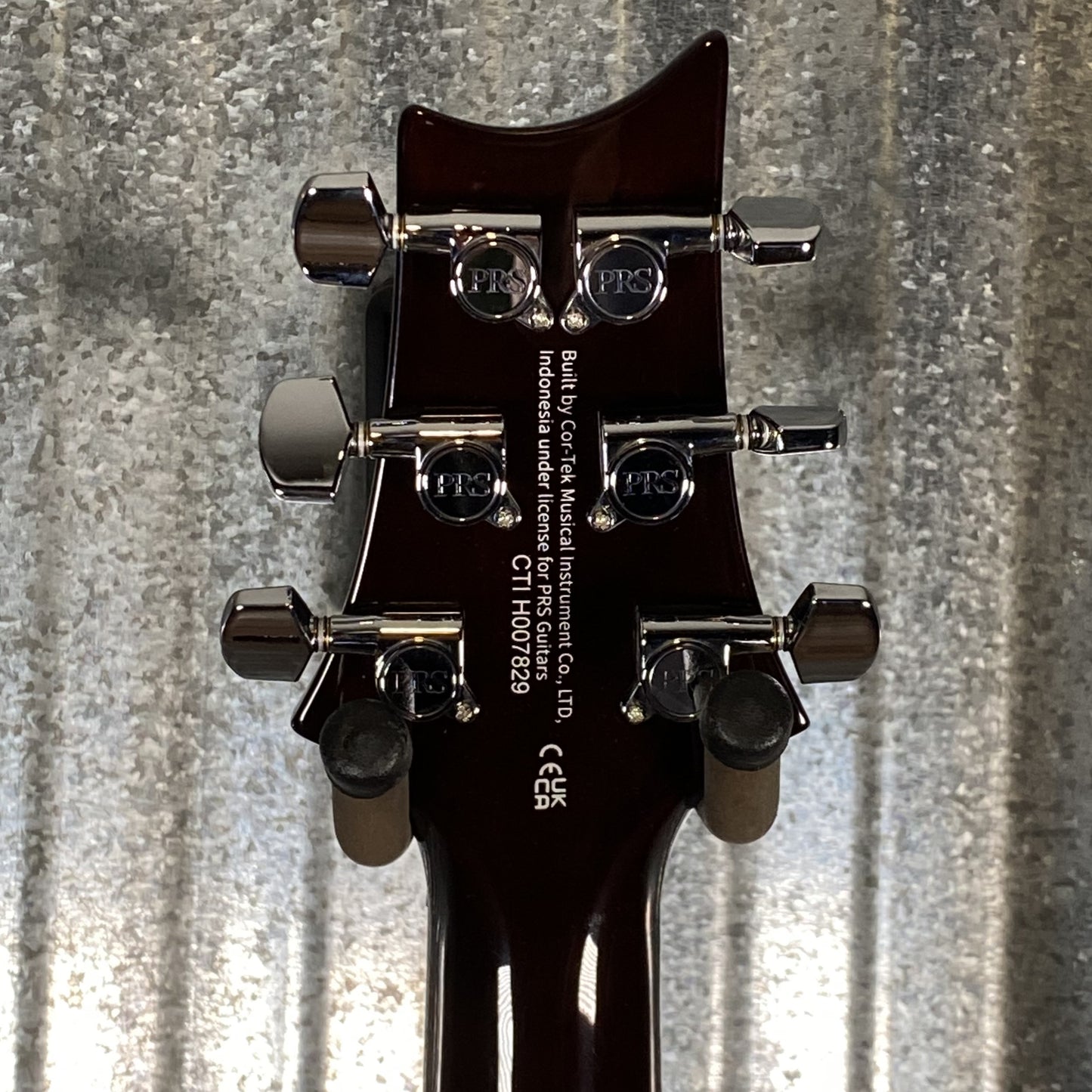 PRS Paul Reed Smith SE Studio Orange Tiger Smokeburst Guitar & Bag #7829