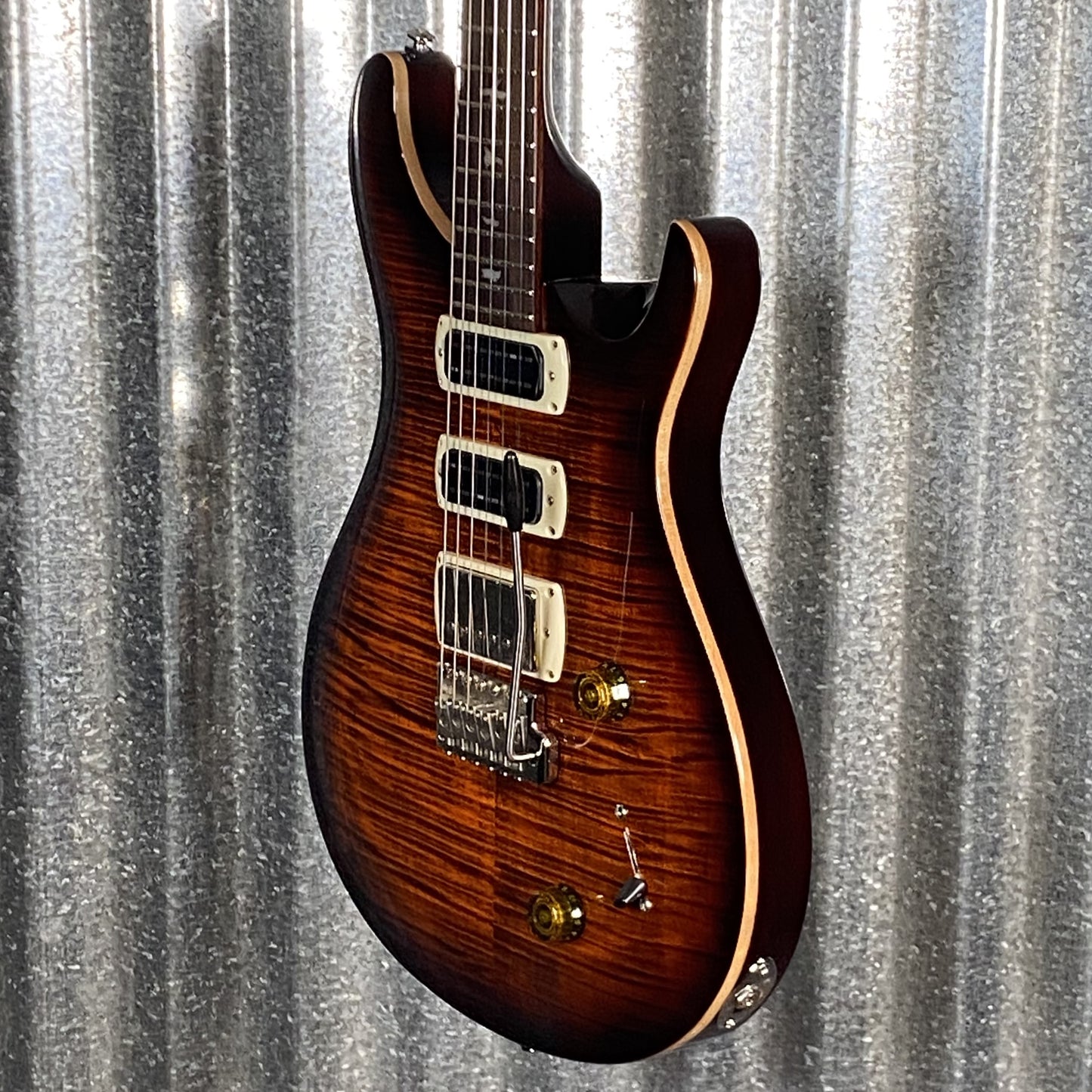 PRS Paul Reed Smith SE Studio Orange Tiger Smokeburst Guitar & Bag #7829