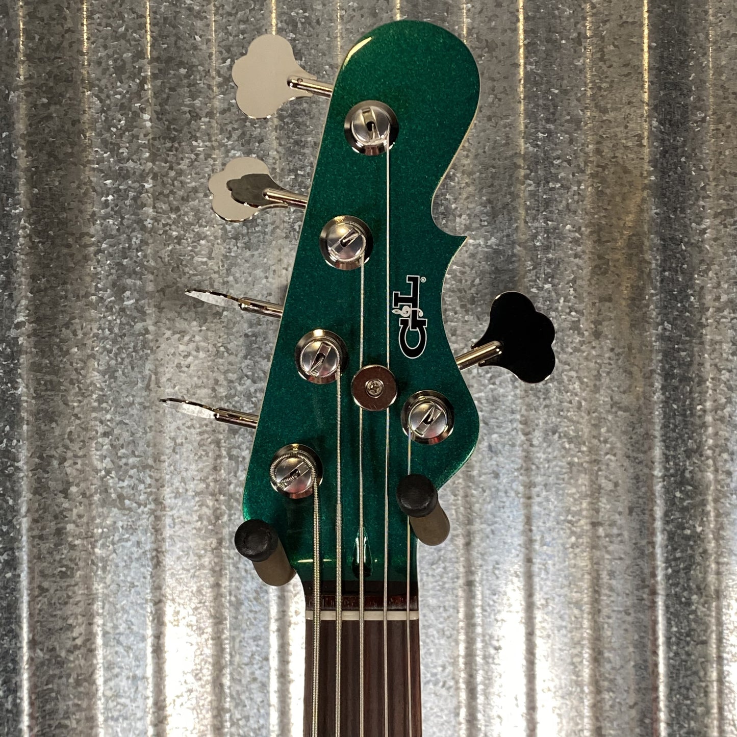 G&L USA BTO JB5 5 String Bass Emerald Green JB-5 & Bag #8078