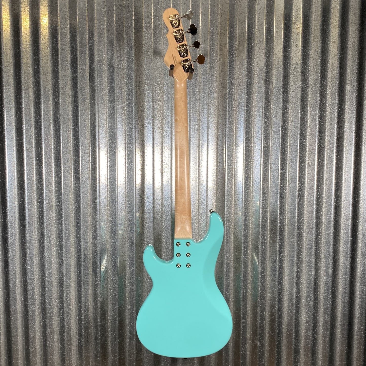 G&L USA BTO SB-1 4 String Bass Turquoise & Bag #0147