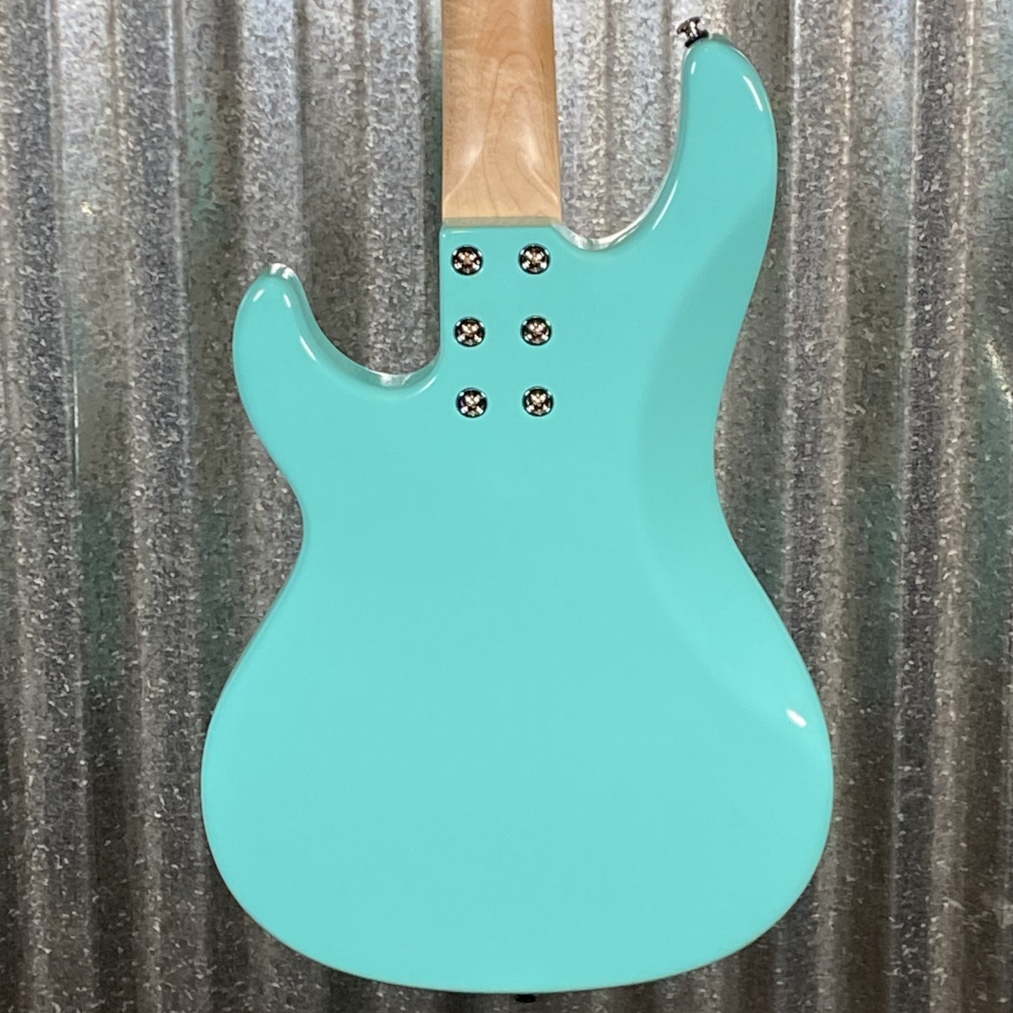 G&L USA BTO SB-1 4 String Bass Turquoise & Bag #0147
