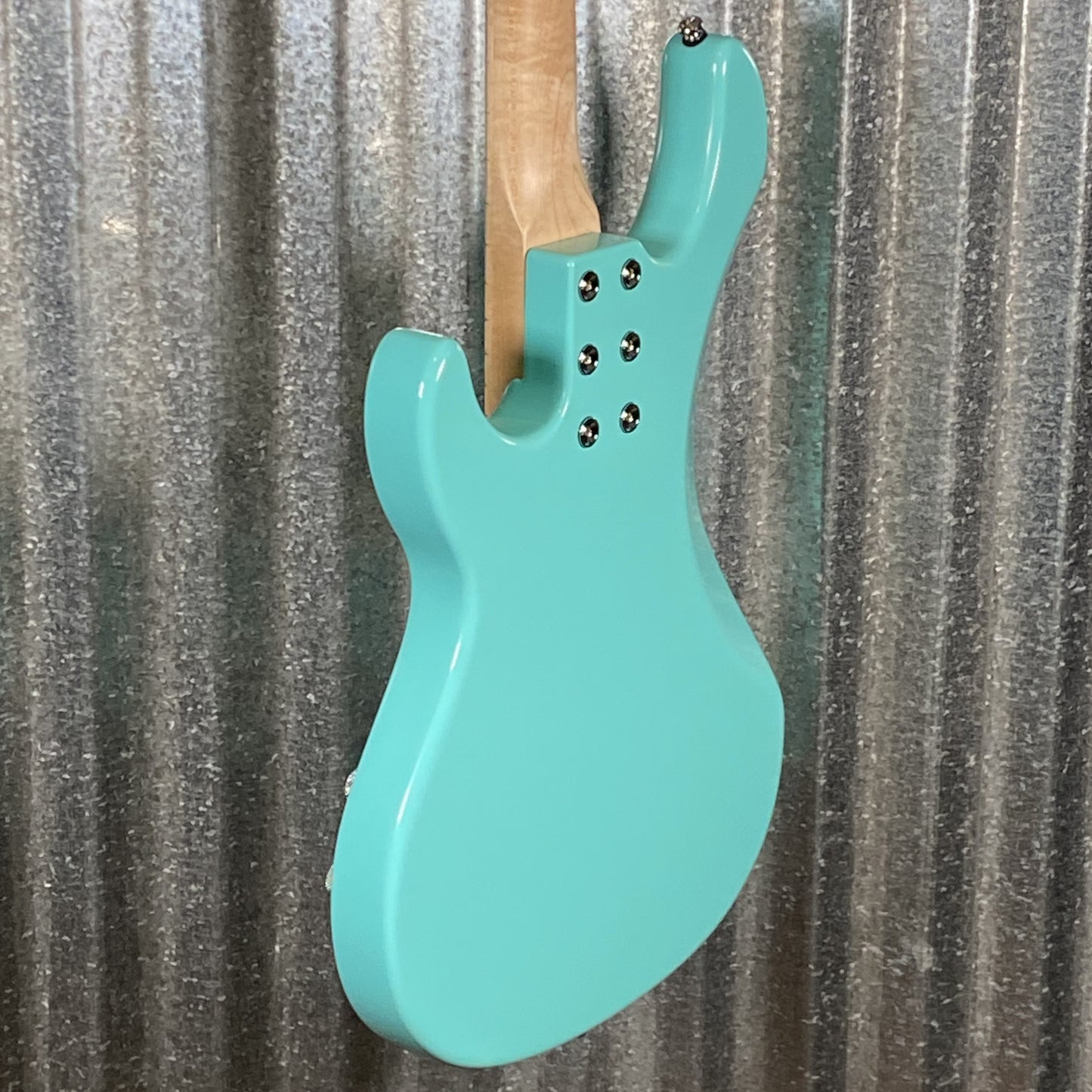 G&L USA BTO SB-1 4 String Bass Turquoise & Bag #0147