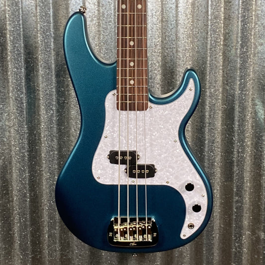 G&L USA BTO SB-1 4 String Bass Emerald Blue Frost & Bag #0083