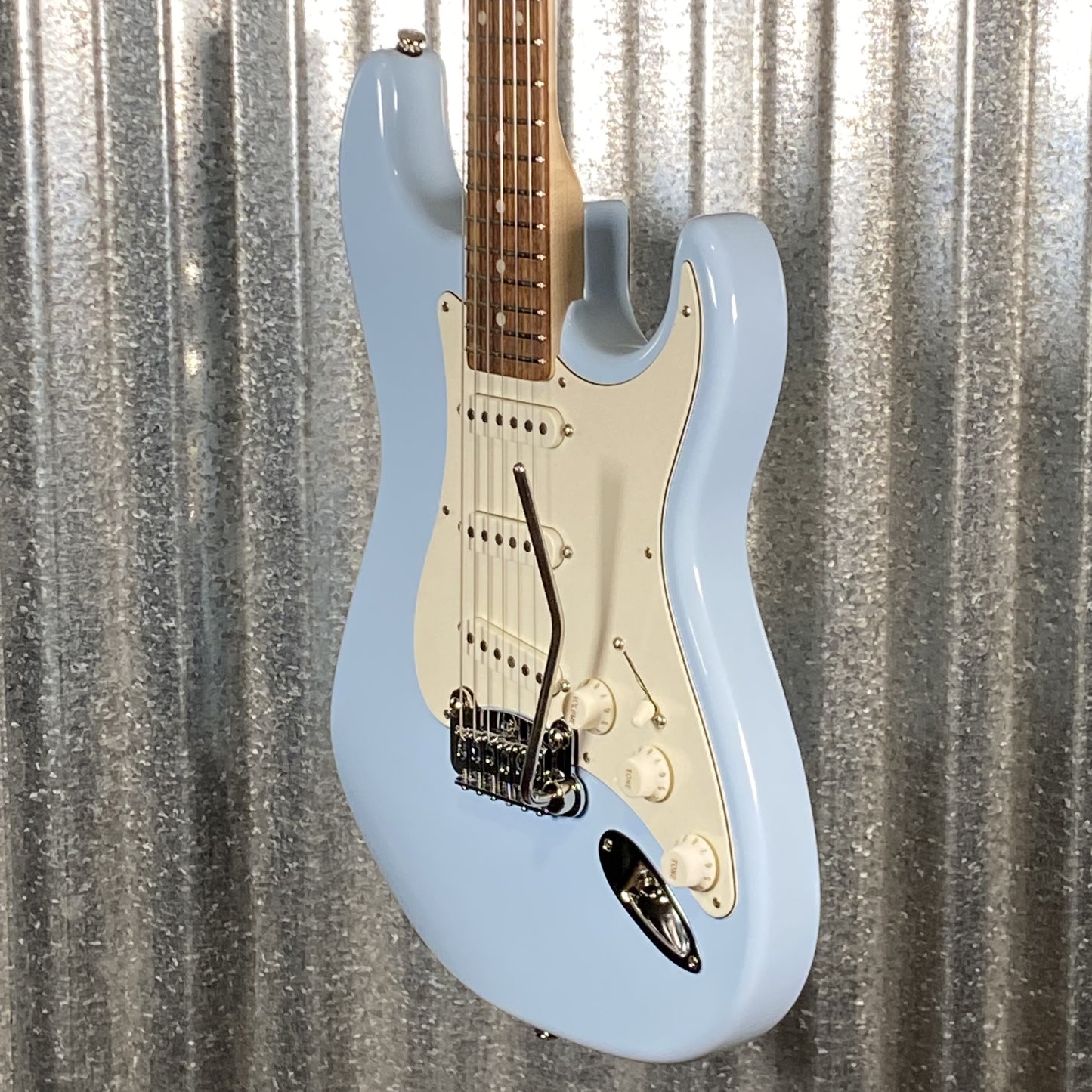 G&L USA BTO Legacy Sonic Blue Guitar & Bag #7083