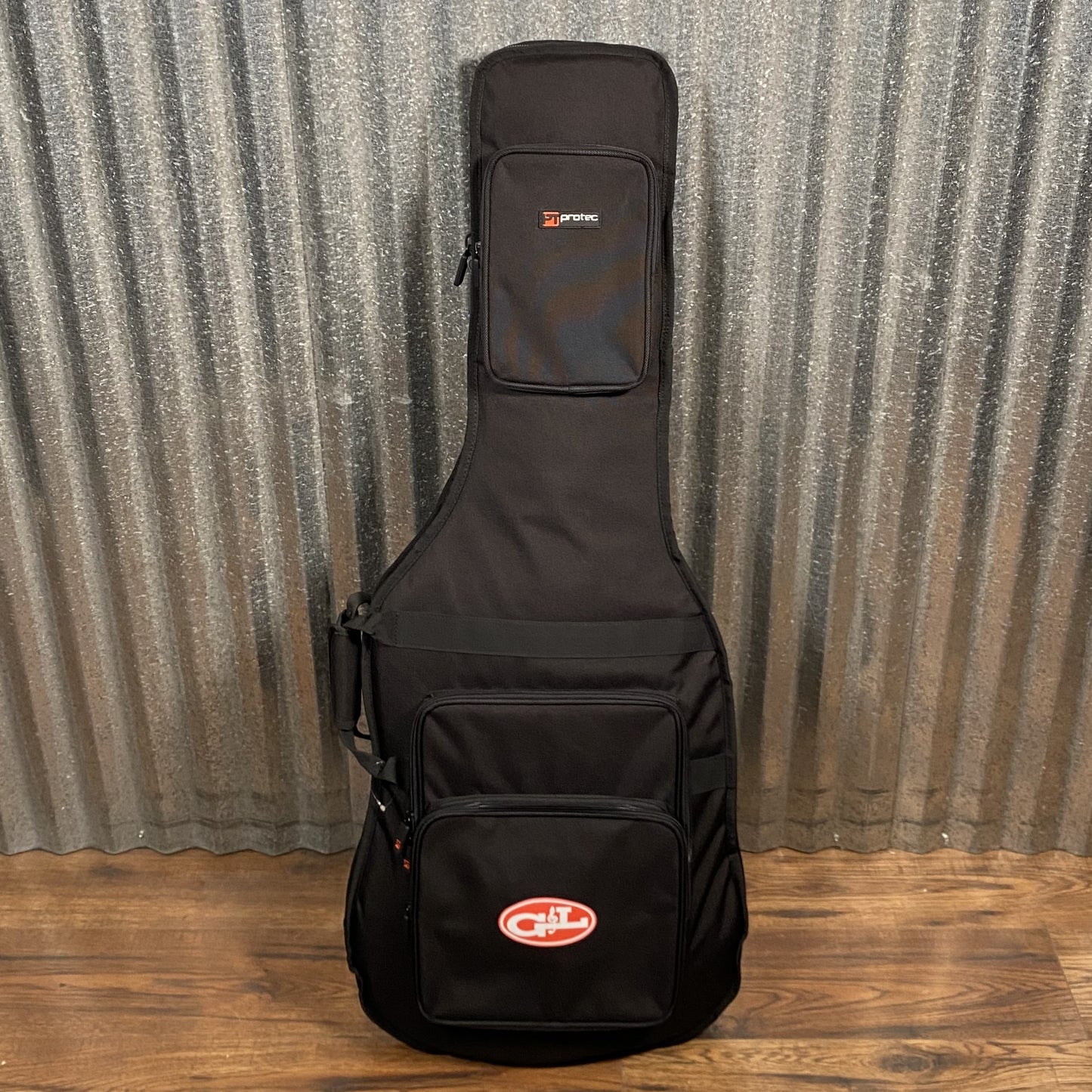 G&L USA BTO Espada HH Active Jet Black Guitar & Bag #2122