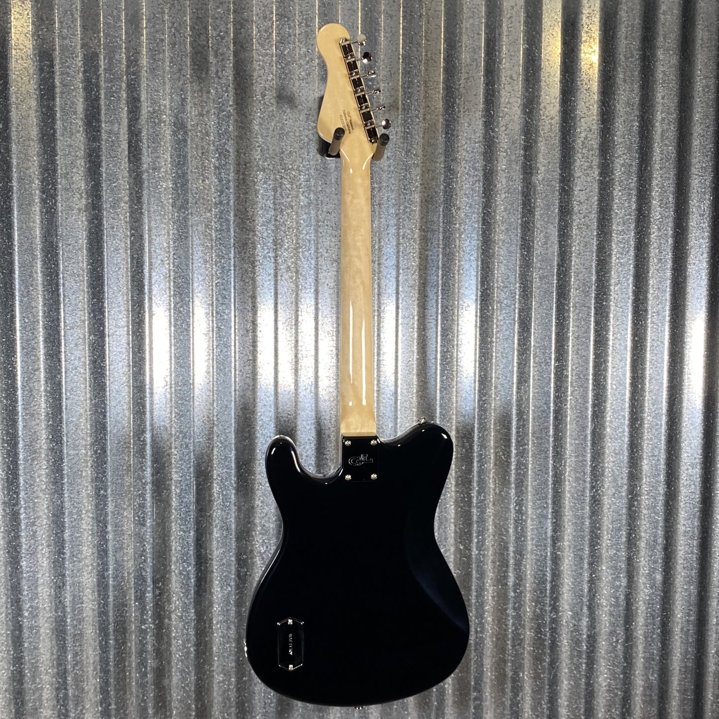 G&L USA BTO Espada HH Active Jet Black Guitar & Bag #2122