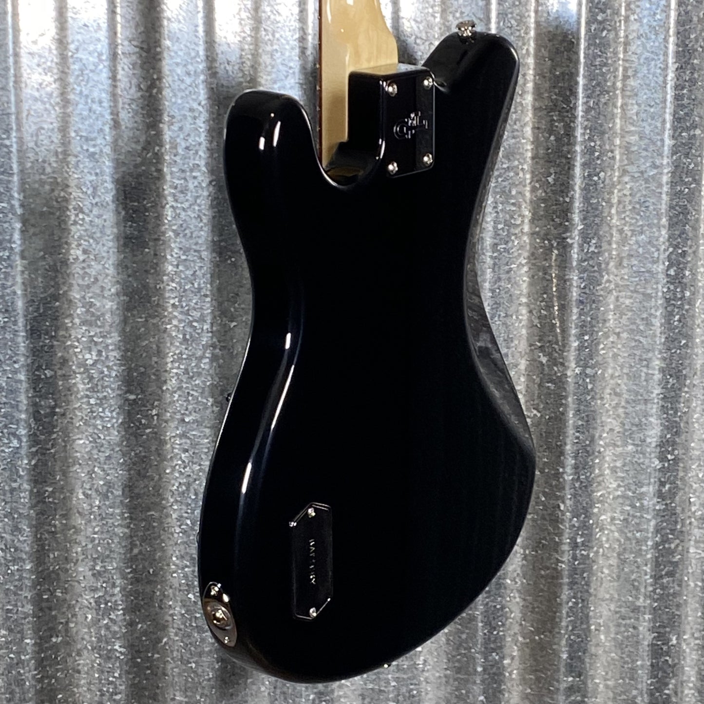G&L USA BTO Espada HH Active Jet Black Guitar & Bag #2122