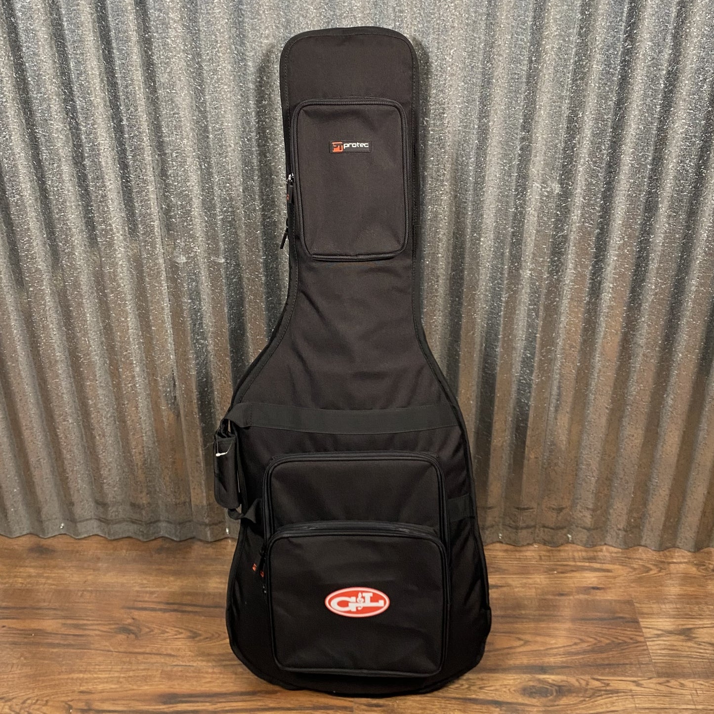 G&L USA BTO ASAT HH RMC Jet Black Frost Guitar & Bag #0078