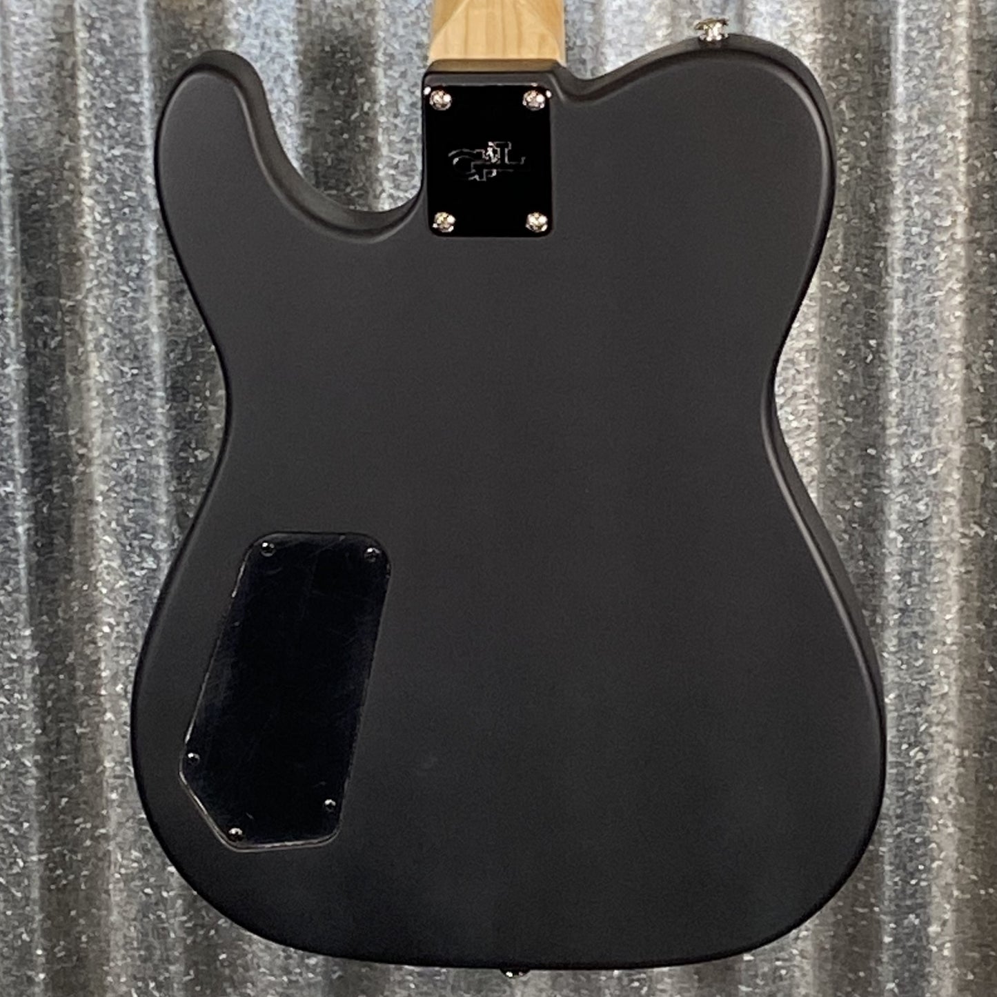 G&L USA BTO ASAT HH RMC Jet Black Frost Guitar & Bag #0078