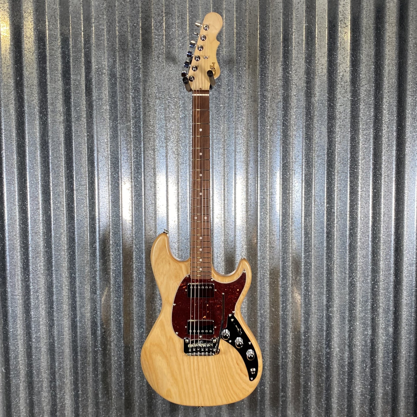 G&L USA BTO Skyhawk HH Vintage Natural Frost Guitar & Bag #9137