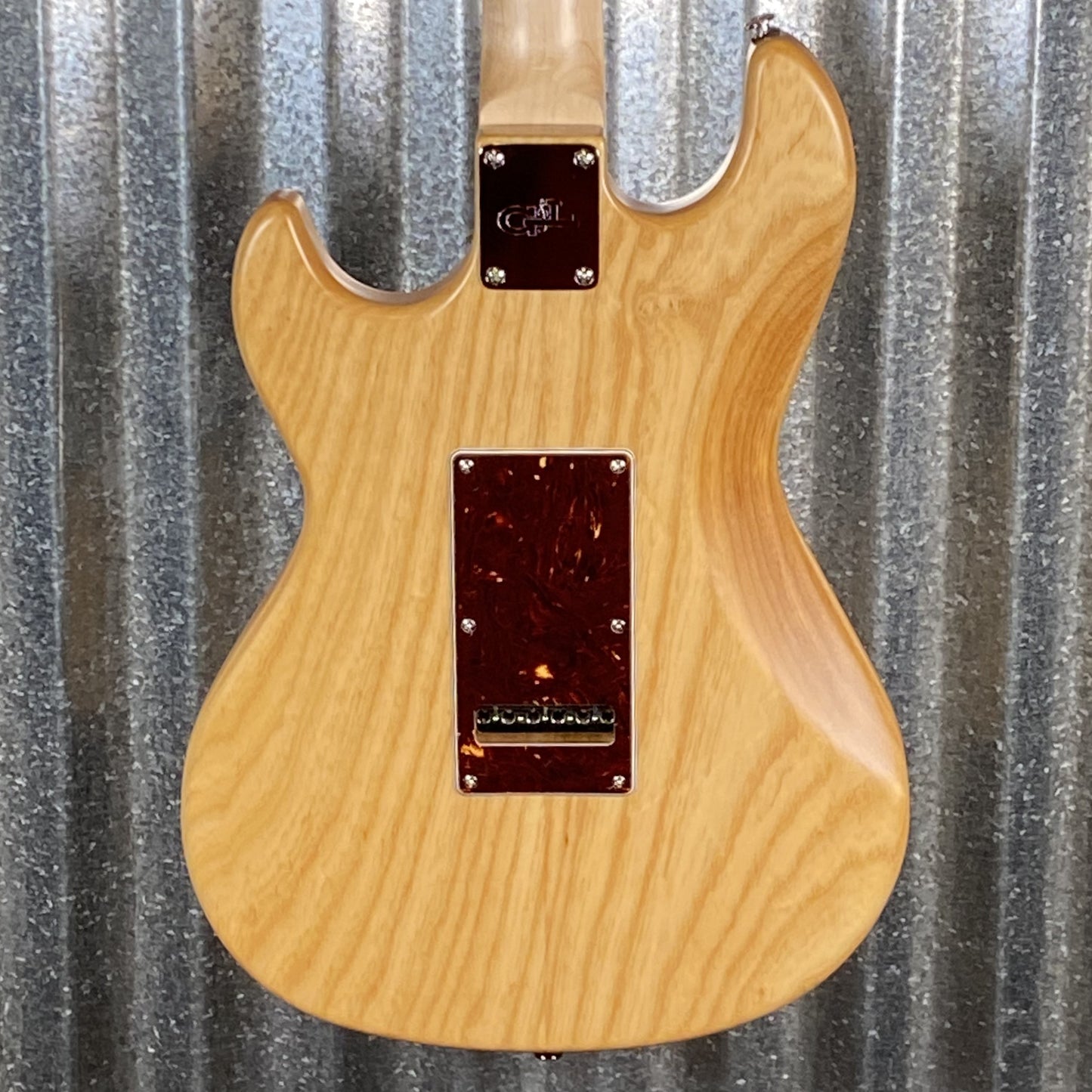 G&L USA BTO Skyhawk HH Vintage Natural Frost Guitar & Bag #9137