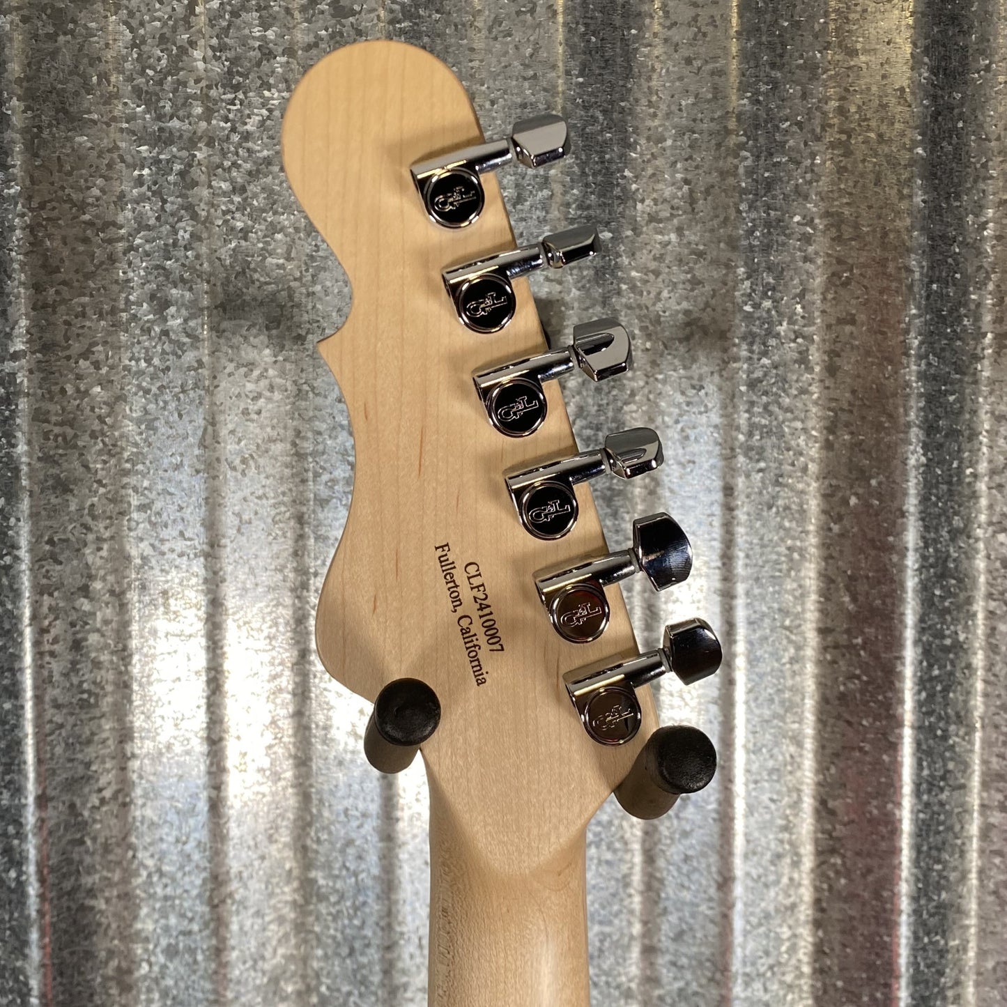 G&L USA BTO Skyhawk HH Himalayan Blue Guitar & Bag #0007