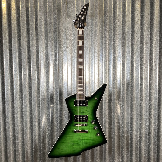 Westcreek Guitars Revenge Explorer Style Transparent Green #0115 Used