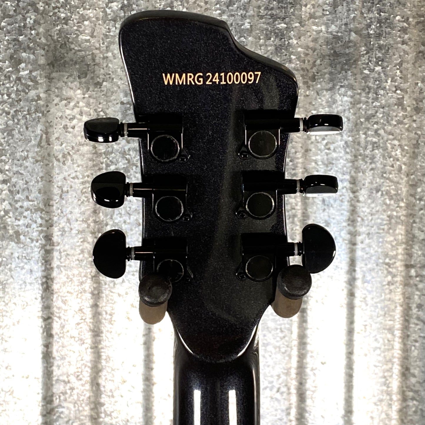 Westcreek Guitars Mirage T Bird Style Dual Humbucker Guitar Black #0097 Used