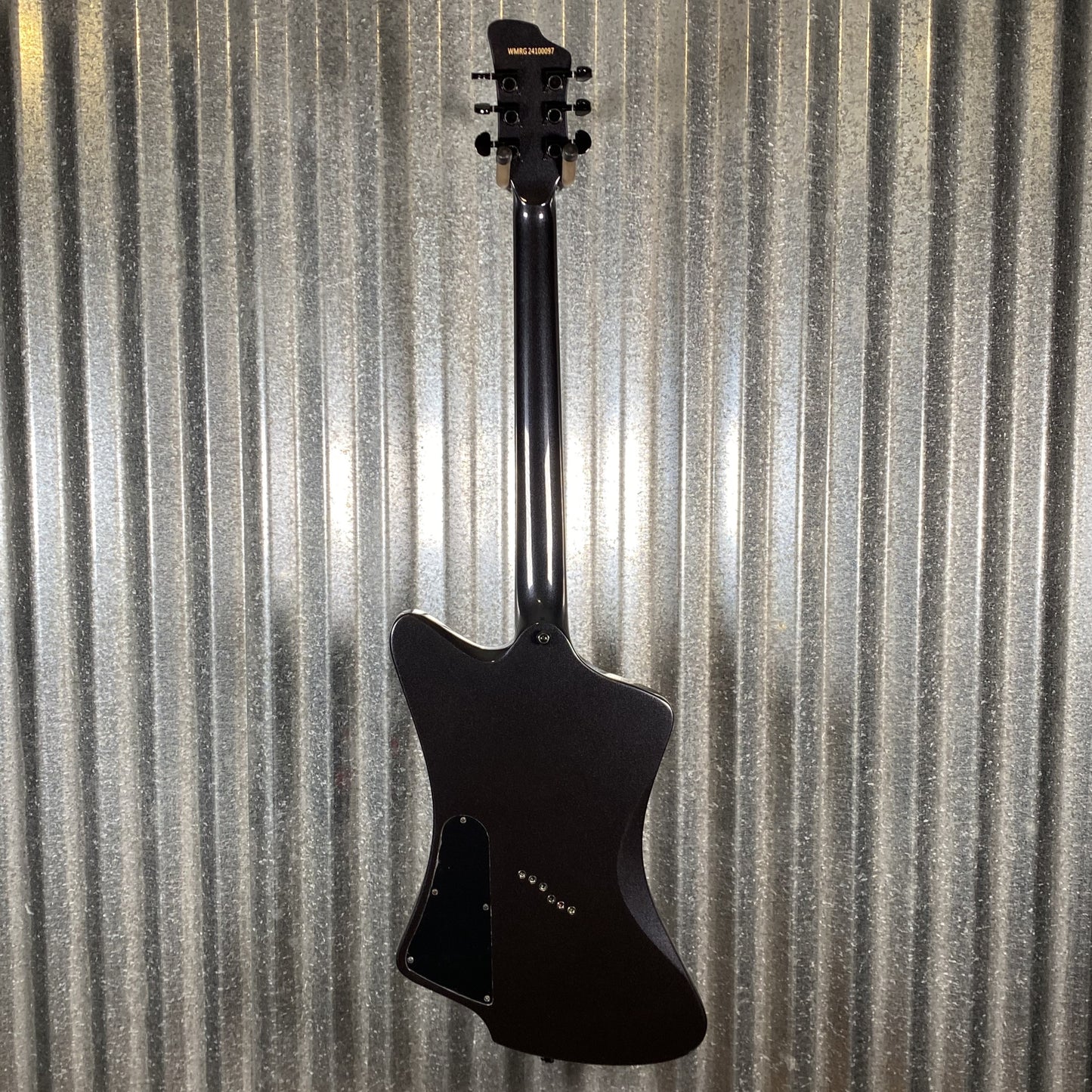 Westcreek Guitars Mirage T Bird Style Dual Humbucker Guitar Black #0097 Used