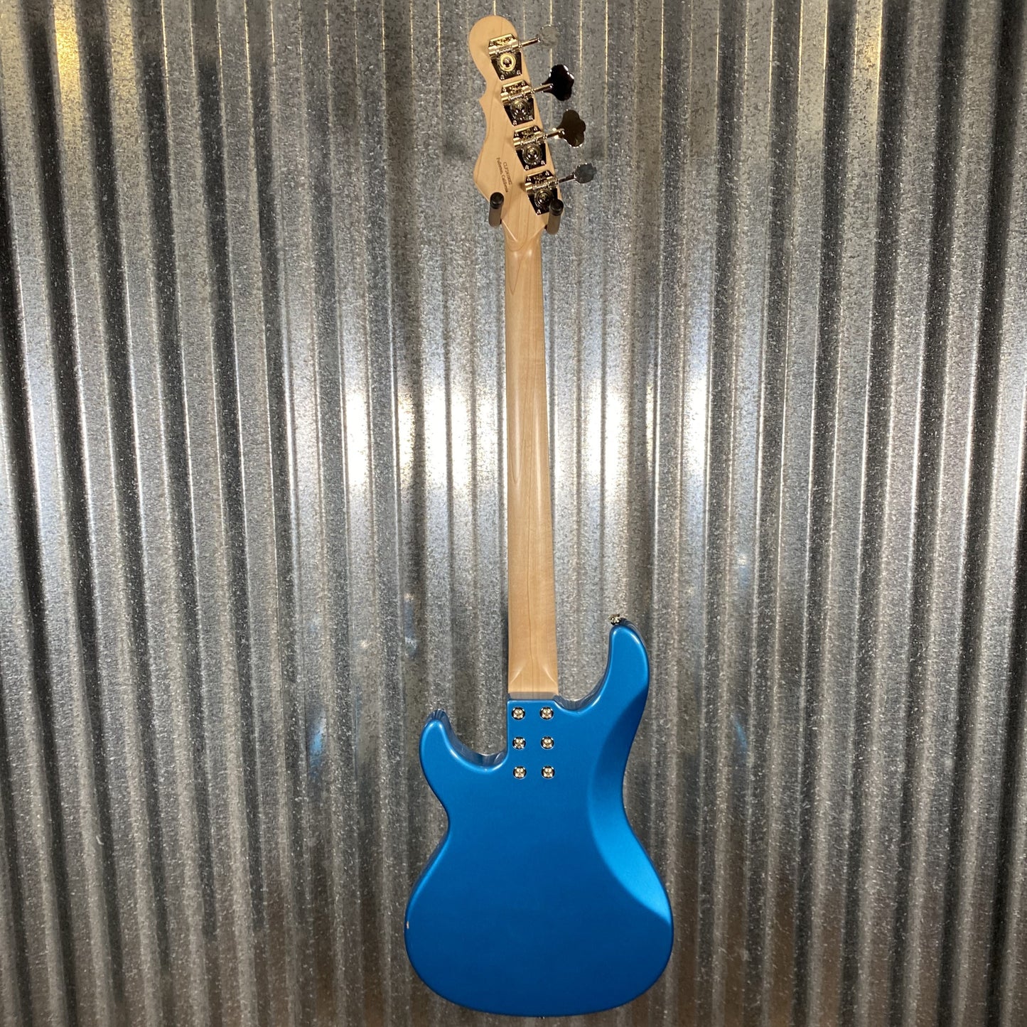 G&L USA BTO SB-1 4 String Bass Lake Placid Blue & Bag #0082 Blem