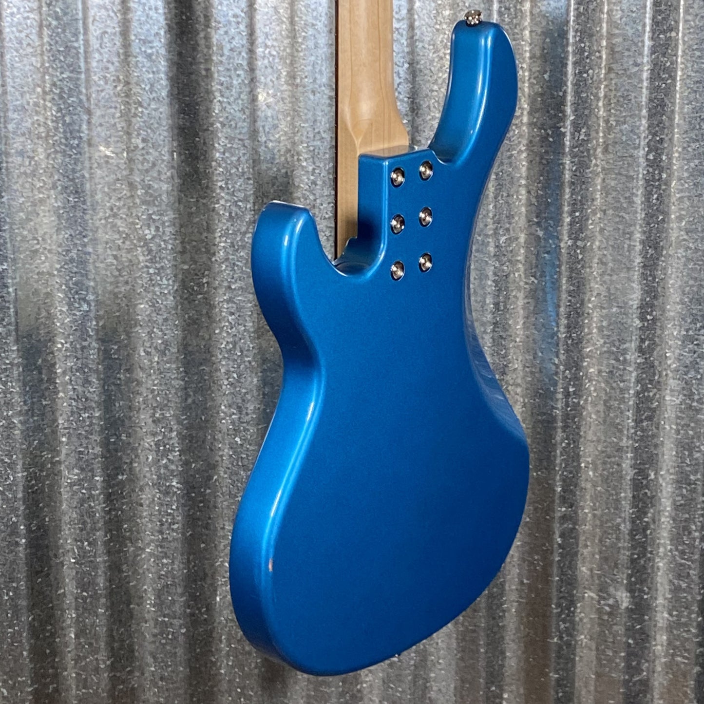 G&L USA BTO SB-1 4 String Bass Lake Placid Blue & Bag #0082 Blem