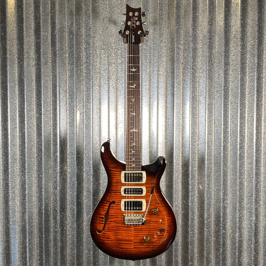 PRS Paul Reed Smith SE Special Semi Hollow Orange Tiger Smokeburst Guitar & Bag #0194
